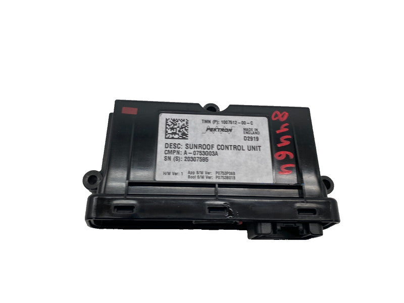 100751200C ⭕ 12-20 Model S MS Sunroof Controller Moon Roof Control Module Unit 1007512-00-C