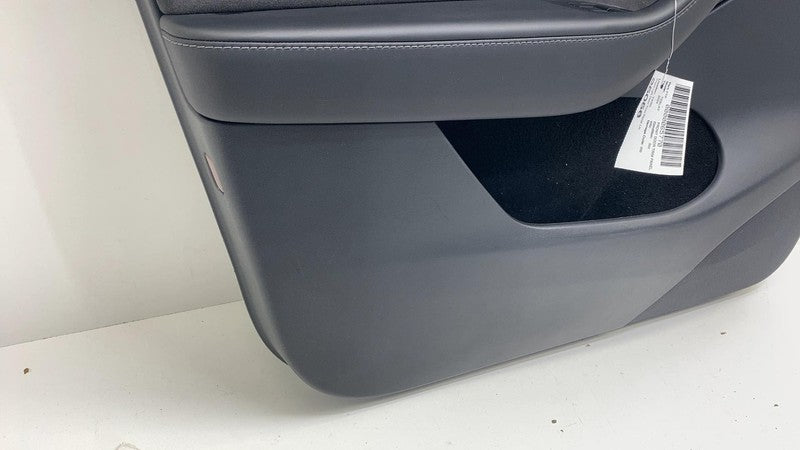 ⭕ 20-24 Tesla Model Y Front Driver Side Door Panel Trim Card Cover White Left LH