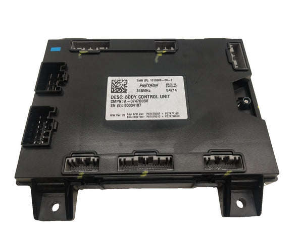12-20 Tesla Model S Body Control Unit Module BCM Controller 315 MHZ 1010906-00-F