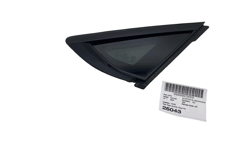 LJ8BR297B00B ⭕ 2021-2023 Ford Mustang Mach-E Rear Right Quarter Window Glass LJ8B-R297B00-B