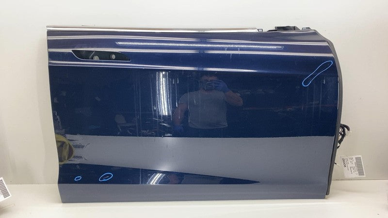 2012-2015 Tesla Model S Front Passenger Side Door Shell Panel Right RH Blue PMMB