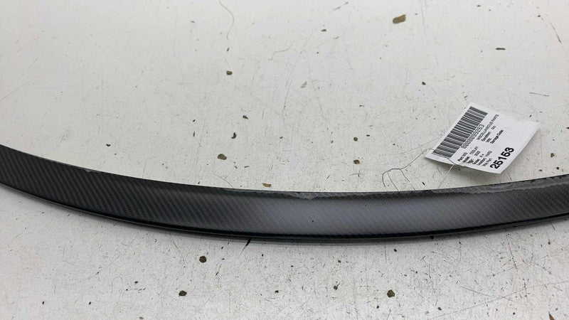 ⭕ 2020-2024 Tesla Model Y MY Rear Trunk Upper Carbon Fiber Spoiler 163