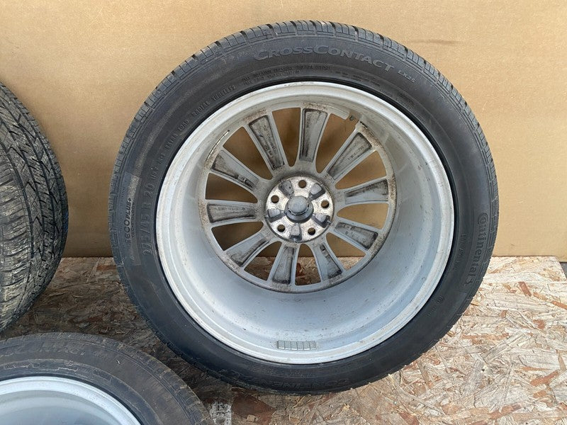 1027245 00 C 2016-2020 Tesla Model X 20" Wheel Rim 20x9.5 +40MM Continental Tire 275/45R20 x3