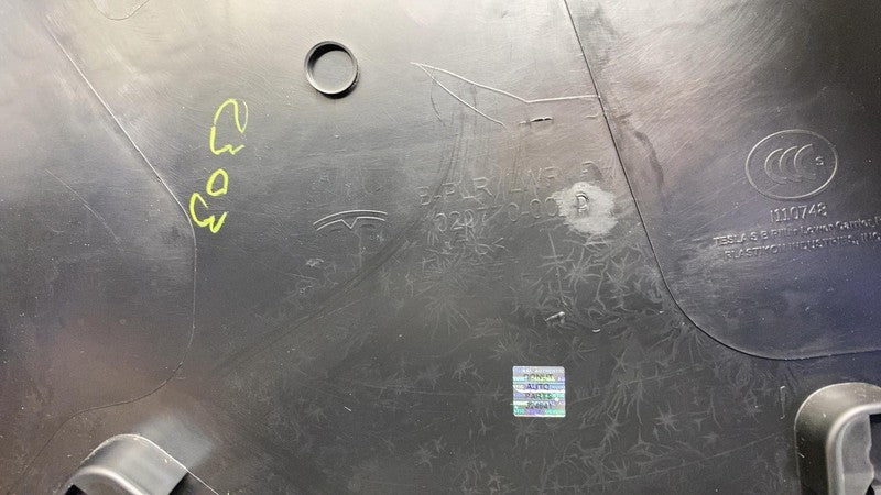 ⭕12-20 Model S Passenger Side B-Pillar Lower Trim Cover Panel Right 10