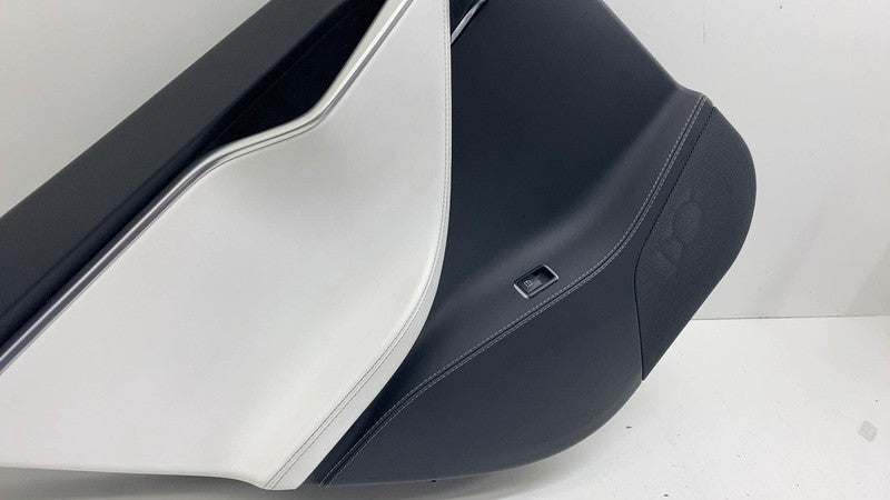 ⭕ 12-20 Tesla Model S Rear Driver Side Interior Door Panel Trim Card Cover Left