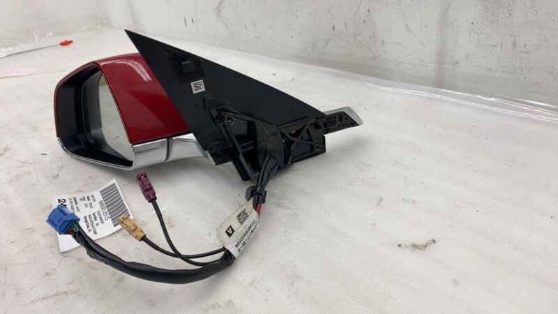 ⭕ 2017-2020 Tesla Model 3 M3 Left Exterior Rear View Door Mirror LH Red - PPMR