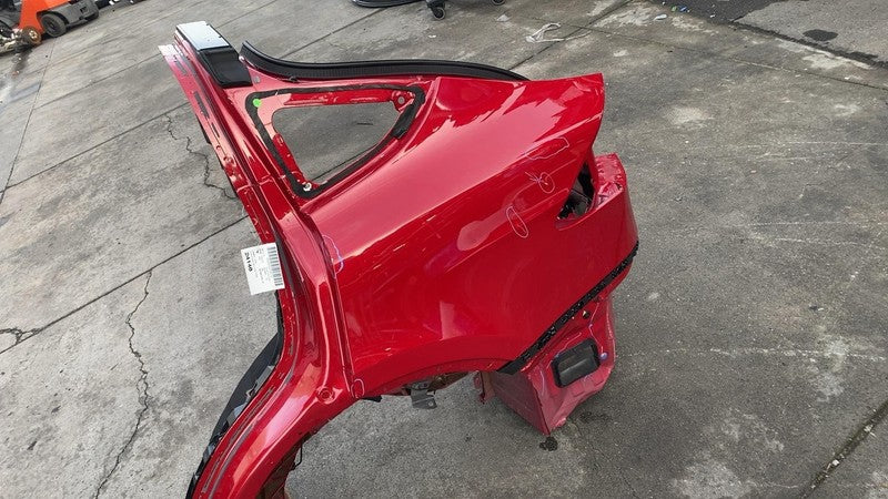 ⭕ 2021-2023 Tesla Model X Rear Driver Side Quarter Panel Cutout Left Red - PPMR