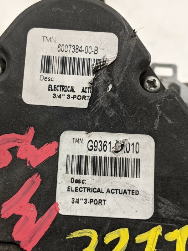 600738400B 2012-2020 Tesla Model S Coolant Water Pump Valve 3-Port 3/4" inch 6007384-00-B