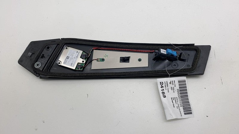 110043700E 2017-2023 Tesla Model 3 Left B-Pillar Applique Glass Trim Molding w/ Camera LH