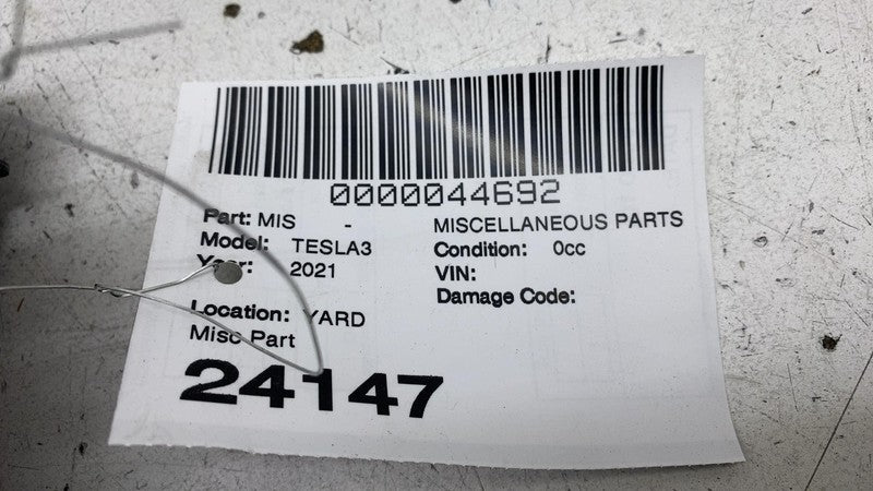 108127901H ⭕ 2017-2023 Tesla Model 3 Front 1st Row Seat Belt & Retractor Right 1081279-01-H