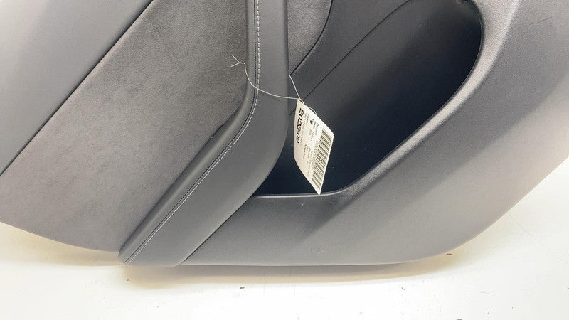1497296-91-B ⭕ 20-24 Model Y MY Rear Driver Side Door Panel Trim Card Black Left 1497296-91-B