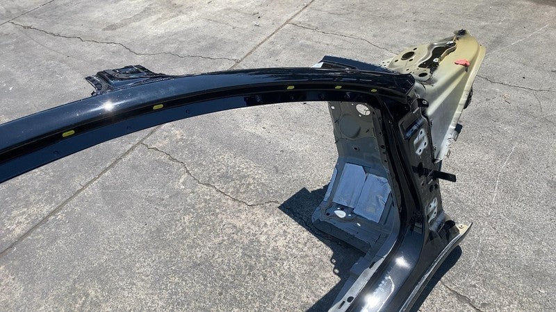 ⭕ 24-25 Model 3 Front Right A + B Pillar Structural Frame Horn Cut Black - PBSB