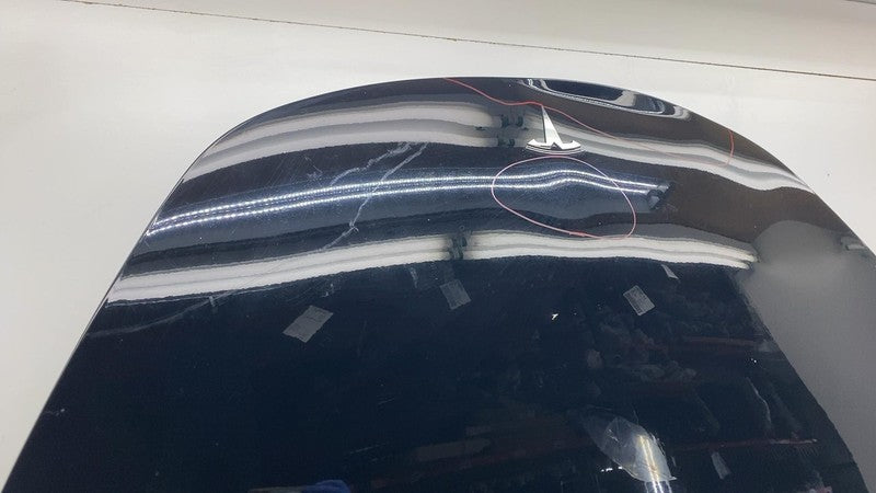 ⭕ 17-23 Tesla Model 3 M3 Front Hood Bonnet Shell Panel Cover Black PBS