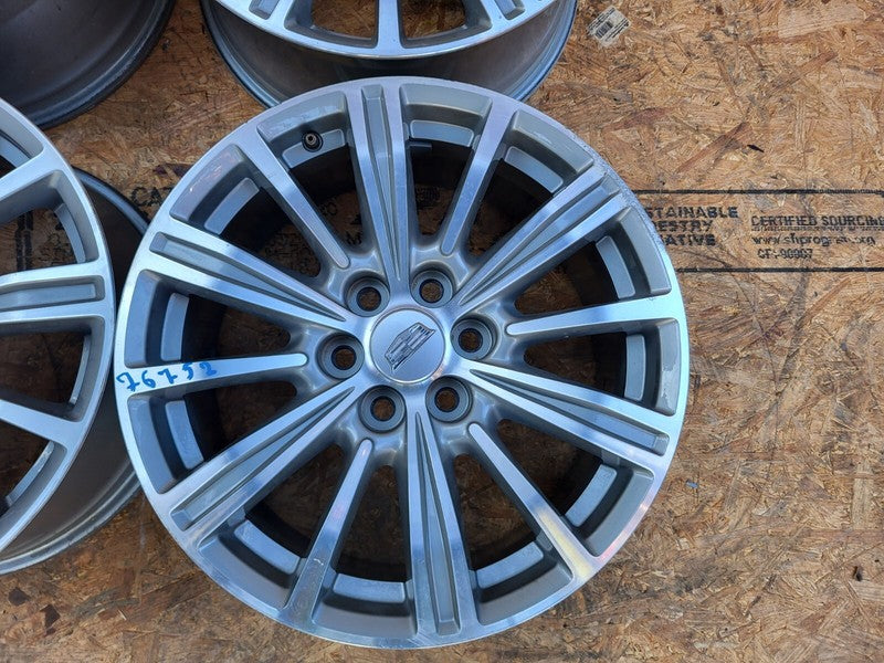 2310 1924 ⭕2017 2018 2019 Cadillac XT5 SET of 4 Wheel Rim 18" inch 18x8J 23101924 Assembly