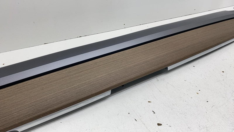 ⭕ 20-24 Model Y MY Dashboard Wood Instrument Panel Cover Trim Bezel 16