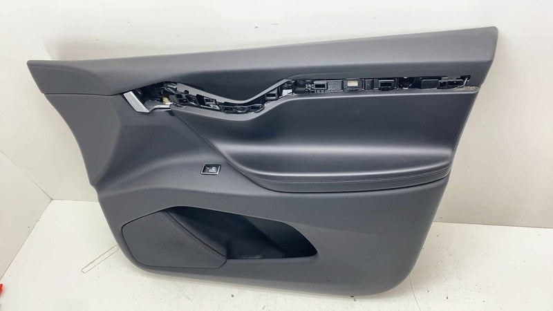 ⭕ 16-20 Tesla Model X Front Passenger Side Door Panel Trim Card Cover 