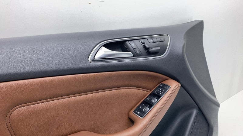 A0028201901 ⭕ 14-17 Mercedes-Benz B-Class Front Driver Side Door Panel Trim Cover Brown Left