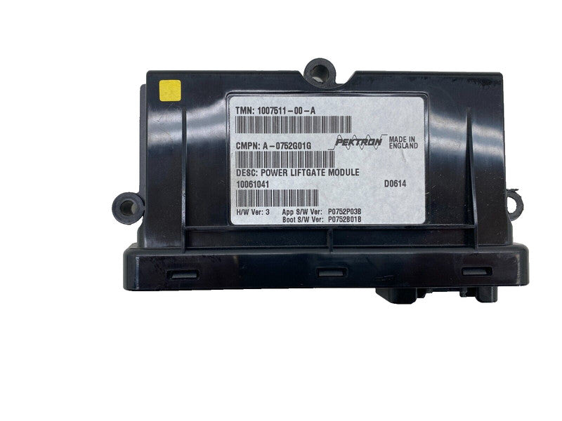 1007511 00 A ⭕ 12-20 Model S Rear Trunk Lid Power Liftgate Control Module Unit 1007511-00-A