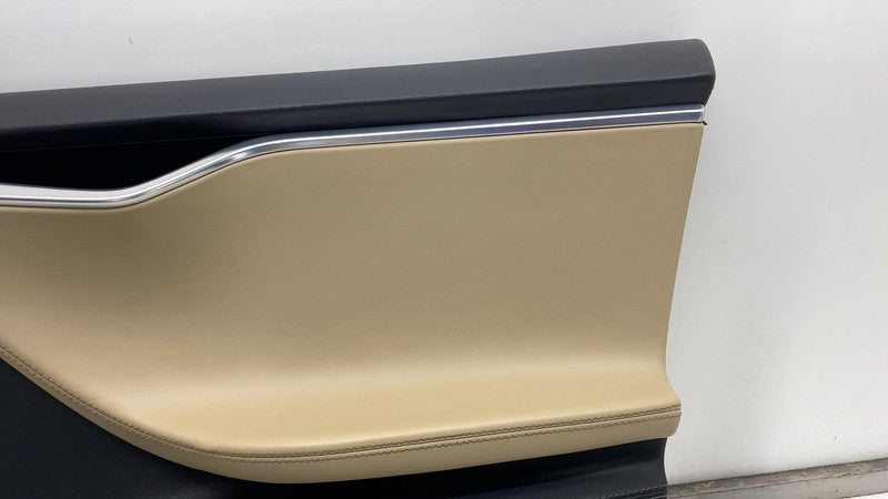 ⭕ 2012-2015 Tesla Model S Front Right Interior Door Panel Trim Card Cover RH OEM