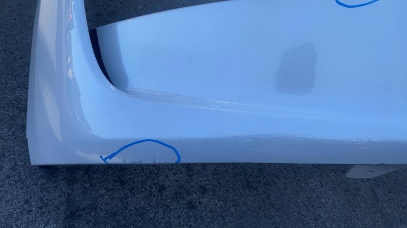 2020-2023 Tesla Model Y MY Front Bumper Cover w/ Park Sensor Holes White - PPSW