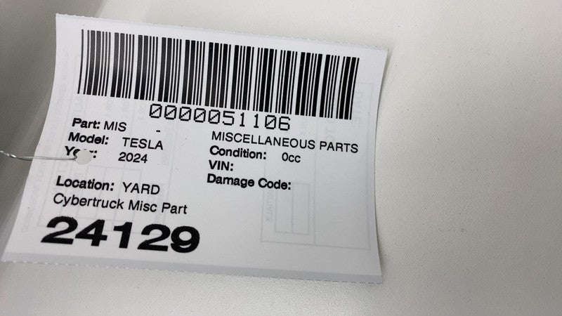 1851730-00-H 2024 Tesla Cybertruck Foundation Series Front Dash IP Aerobracket  1851730-00-H
