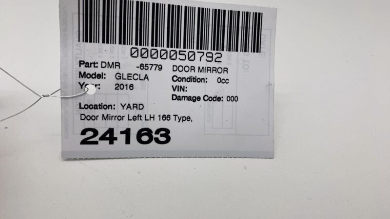 2016-2019 Mercedes-Benz GLE350 Front Driver Exterior Rear View Door Mirror Left