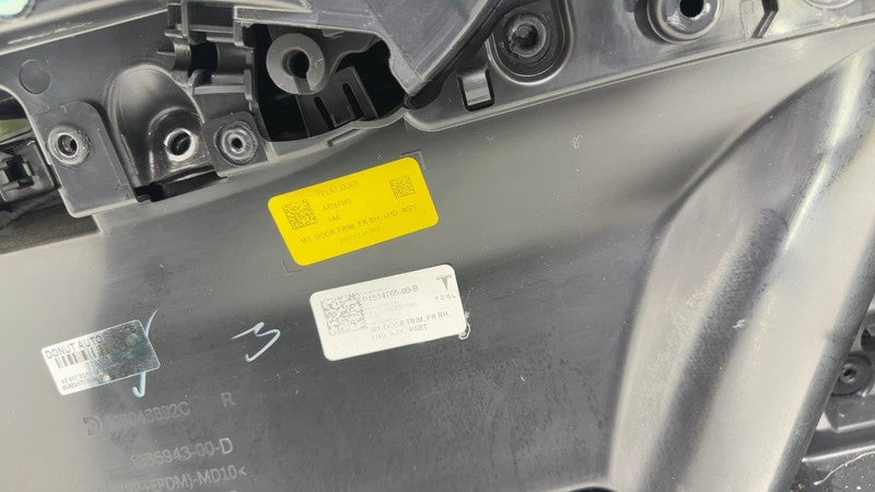 1514765-99-B ⭕21-23 Tesla Model 3 Front Passenger Side Door Panel Trim Card Left 1514765-99-B