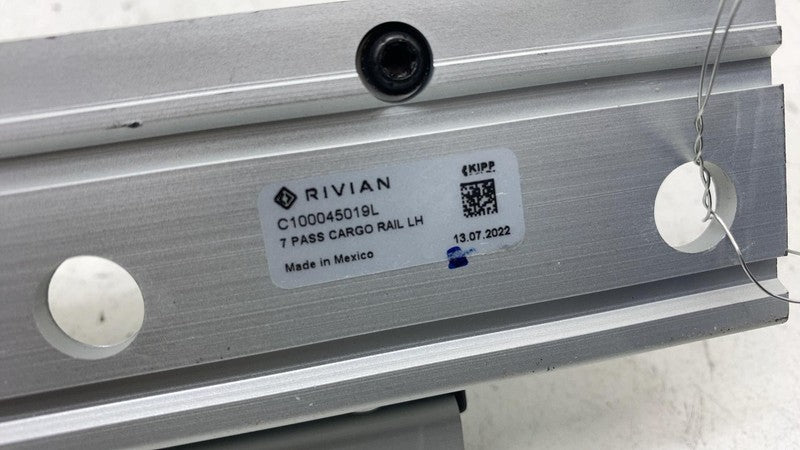 C100045019L 2022-2024 Rivian R1T R1S Rear Driver Side Seat Cargo Storage Rail Bracket Left