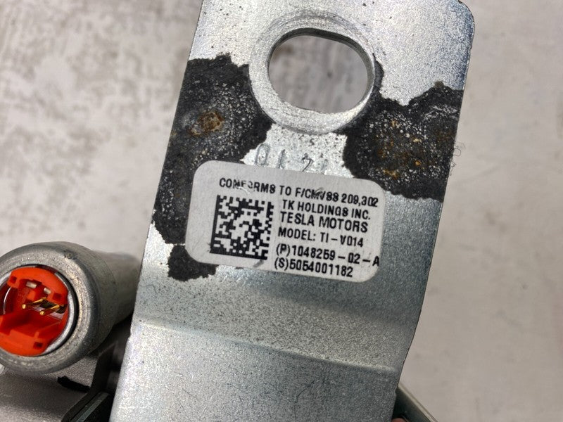 ⭕ 12-20 Model S Front Passenger 1st Row Seat Belt & Retractor Right 10