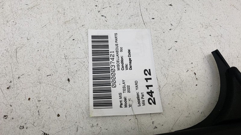 ⭕ 20-23 Model Y Left Exterior B-Pillar Applique Glass Trim LH AP3 1506
