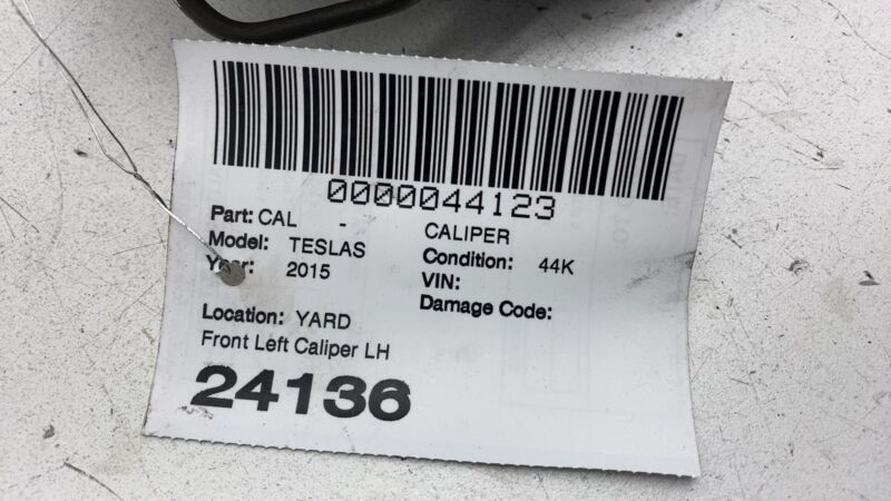 2012-2020 Tesla Model S MS Front Passenger Side Caliper w/ Brake Hose Line Right