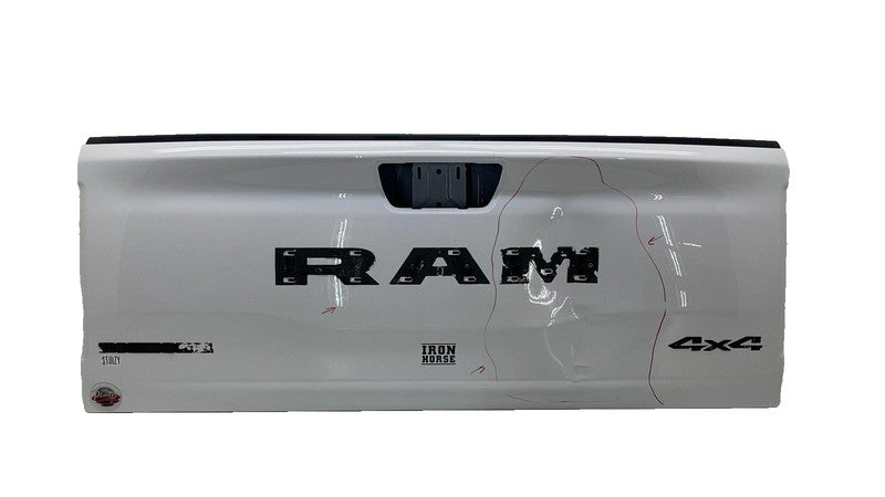 ⭕ 2025 Ram 1500 Pickup Rear Trunk Bed Lid Tailgate Shell Panel Assy White - PW7