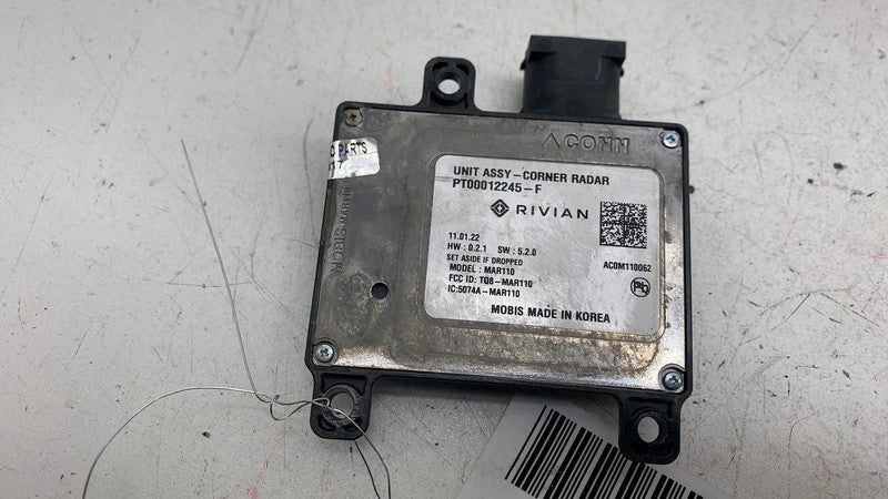 ⭕ 2022 Rivian EDV-700 Truck Rear Corner Radar Blind Spot Radar Unit PT