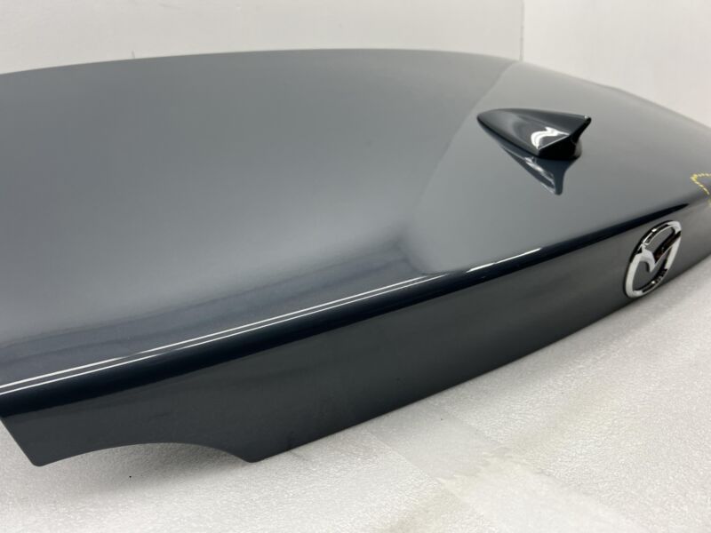 Does not apply 2017-2023 Mazda MX-5 Miata Rear Trunk Deck Lid w/ Hinges & Wire Harness Gray 47C