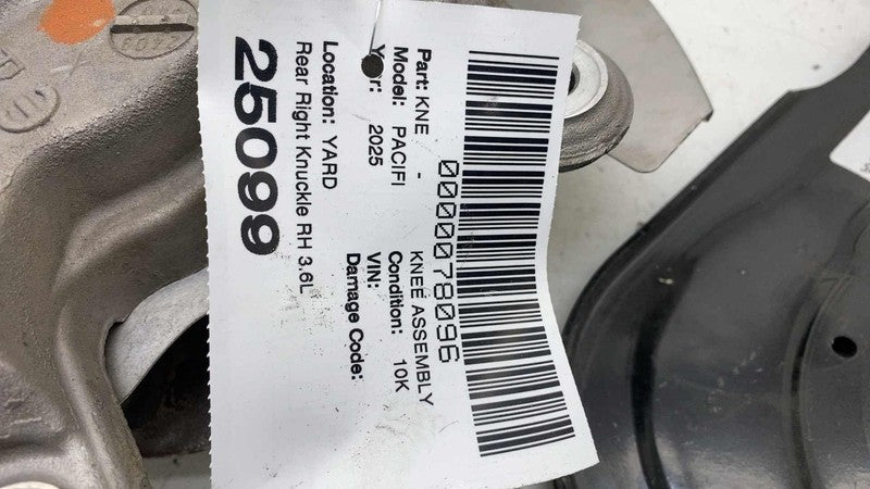 68445336AA ⭕17-25 Chrysler Pacifica Rear Right Spindle Knuckle + Spring + Control Arm Links