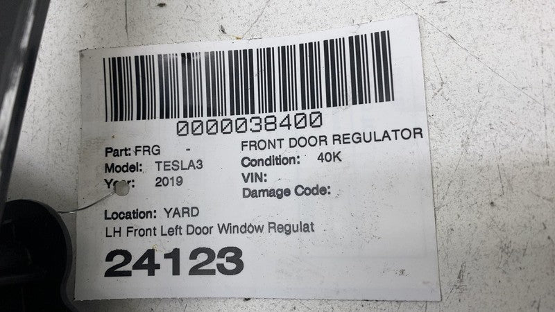⭕17-23 Tesla Model 3 Front Left Door Window Glass Regulator & Motor 10