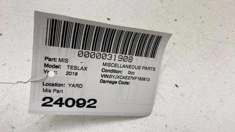 104390000E ⭕16-20 Model X Rear Body Chassis Control Module BCM TSTD w/ Bracket 1043900-00-E