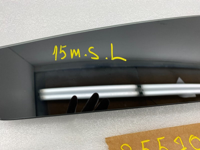 14942 ⭕ 2012-2015 Tesla Model S Driver Side B-Pillar Molding Applique Glass Trim Left