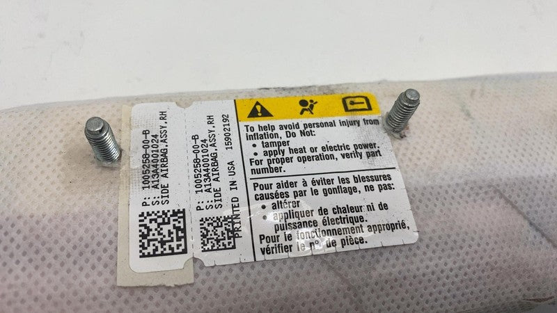 ⭕ 2012-2017 Tesla Model S MS Front Passenger Side Seat Airbag Right 10