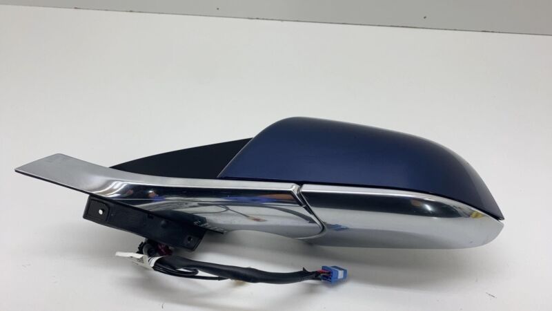 1521831-00-A ⭕ 2017-2020 Tesla Model 3 Front Left Exterior Rear View Door Mirror LH Blue PPSB