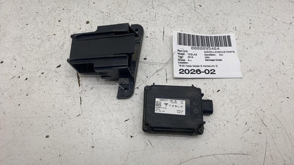 ⭕ 12-17 Tesla Model S HomeLink Garage Opener Control Module w/ Bracket 1005371-0