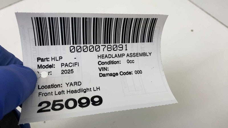 ⭕ 2021-2025 Chrysler Pacifica Front Left Headlight LED Head Lamp Assy 