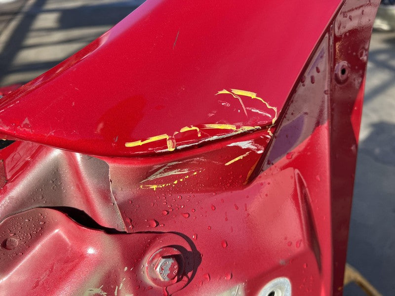 2020-2023 Tesla Model Y Left Body Side A + B-Pillar Door Frame Horn LH Red PPMR