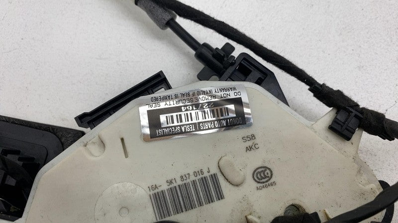 ⭕ 10-19 Volkswagen Golf Front Right Door Handle w/ Door Lock Actuator 