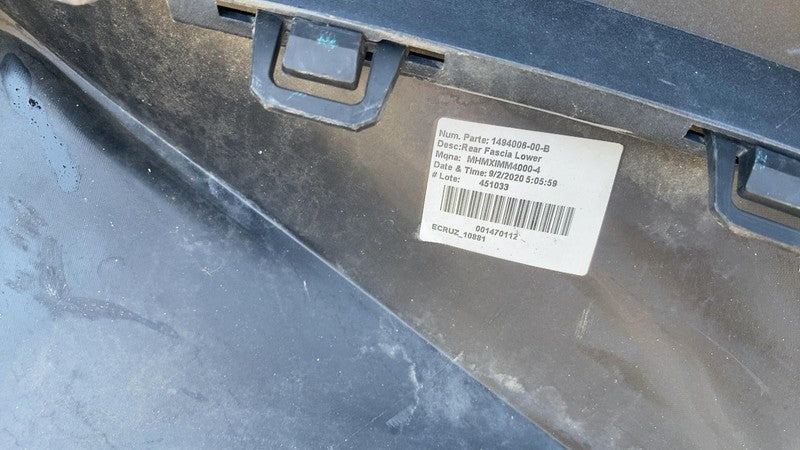 ⭕2020-2022 Model Y Rear Bumper Cover w/ Lower Valance Gray - PMNG 1494