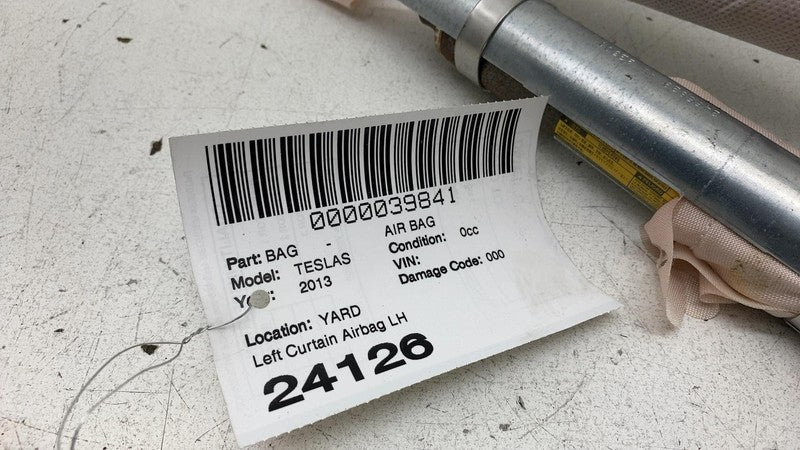 ⭕ 2012-2020 Tesla Model S Driver Roof Curtain Safety Airbag Left 10052