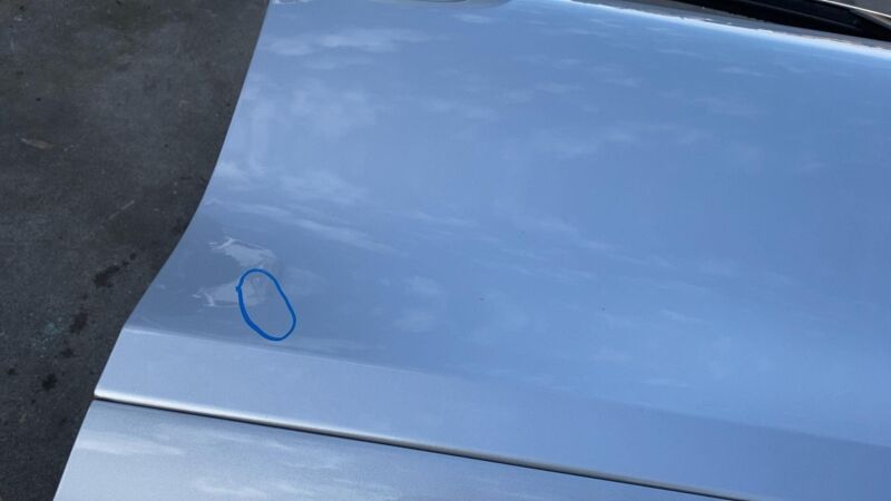 2011-2018 Porsche Cayenne Front Passenger Door Shell Panel Right RH Silver LX7W
