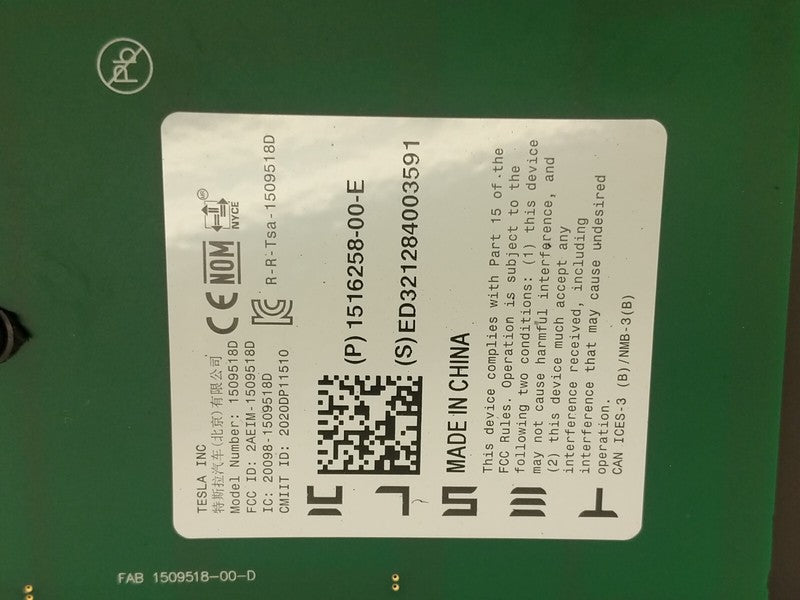 ⭕ 20-23 Model Y Right Exterior B-Pillar Applique Glass Trim RH AP3 150