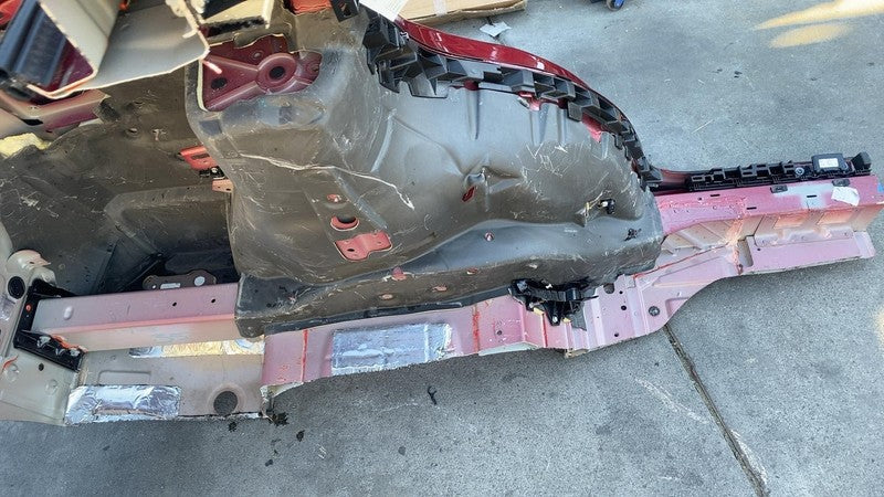 ⭕ 2016-2020 Tesla Model X Rear Driver Side Quarter Panel Cutout Left LH Red PPSR