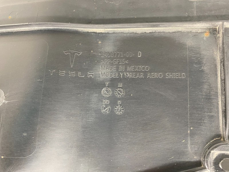 ⭕ 17-23 Model 3 M3 Rear Under Body Aero Splash Shield Guard Cover 1498